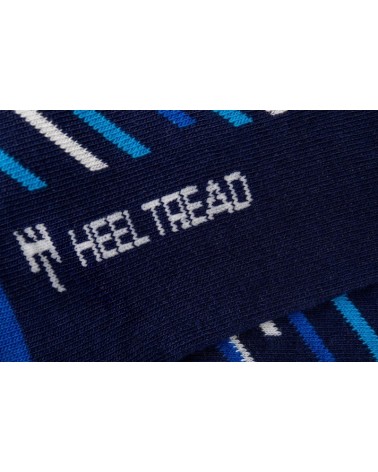 Socken - RS1800 Heel Tread socke kuschelsocken für damen lustig herren farbige coole socken