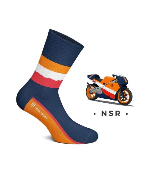 Socks - NSR Heel Tread funny crazy cute cool best pop socks for women men