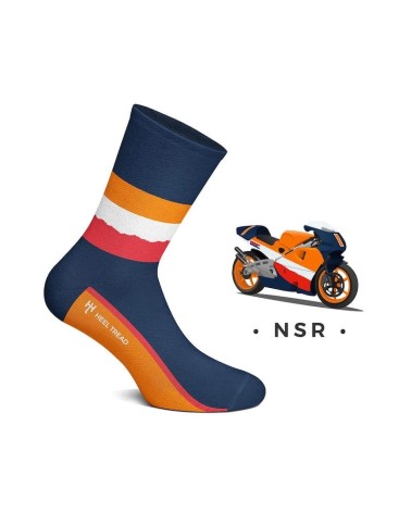 Socken - Honda NSR Heel Tread socke kuschelsocken für damen lustig herren farbige coole socken