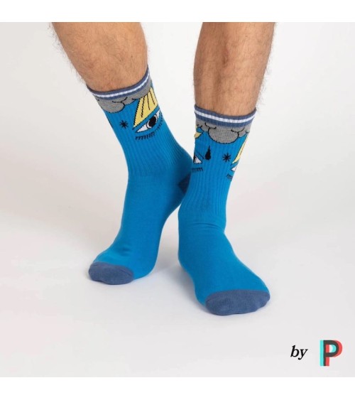 Chaussettes de sport - Pierre Merriaux Label Chaussette jolies pour femme originales pour homme chausset rigolotes drole Suisse