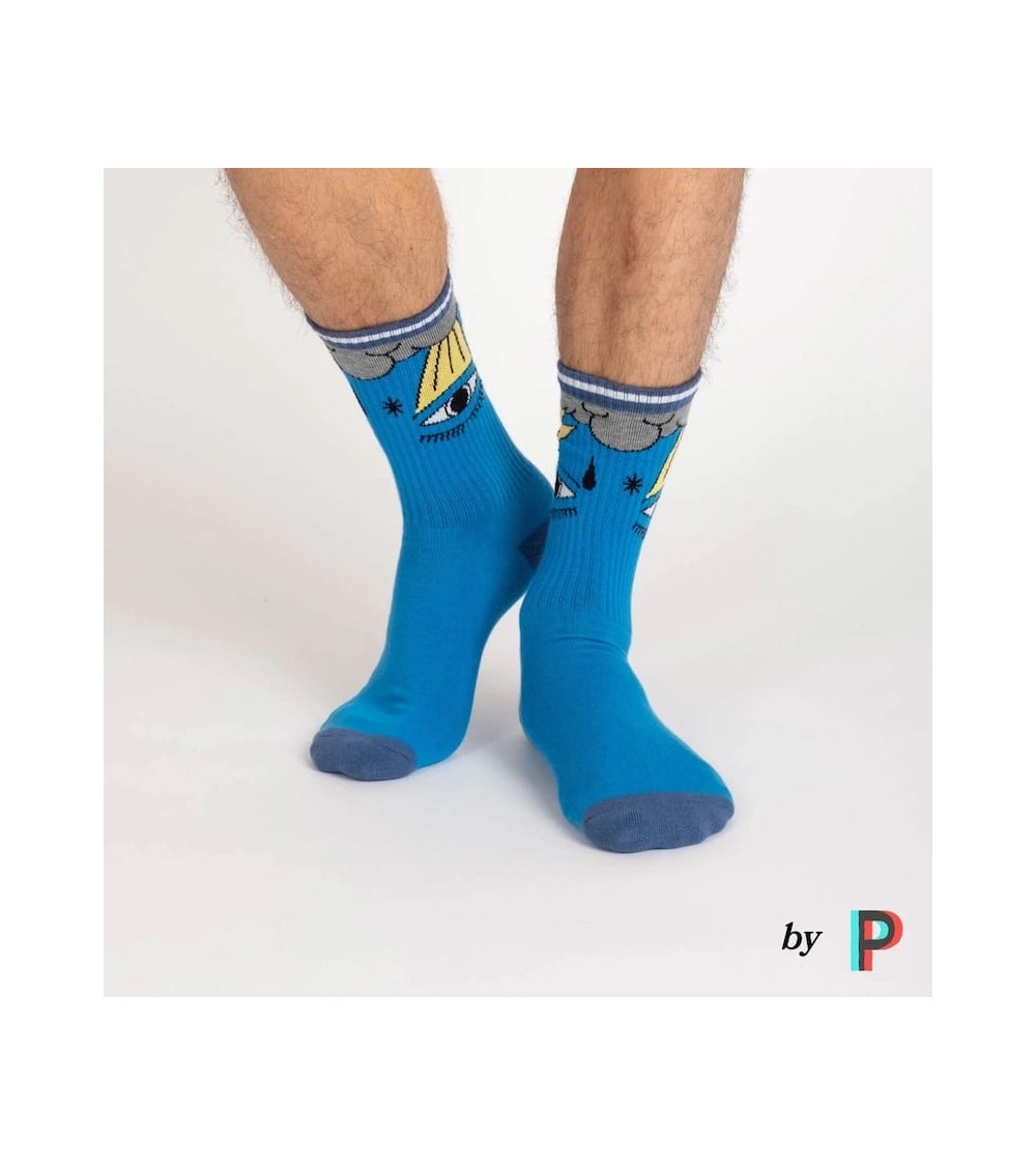 Chaussettes de sport - Pierre Merriaux Label Chaussette jolies pour femme originales pour homme chausset rigolotes drole Suisse