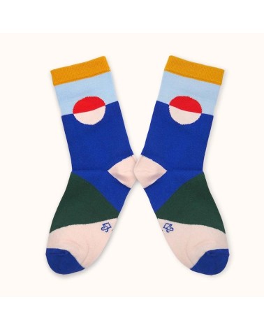 Socks - Séverine Dietrich - Sunset Label Chaussette funny crazy cute cool best pop socks for women men