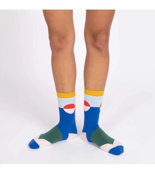 Socks - Séverine Dietrich - Sunset Label Chaussette funny crazy cute cool best pop socks for women men