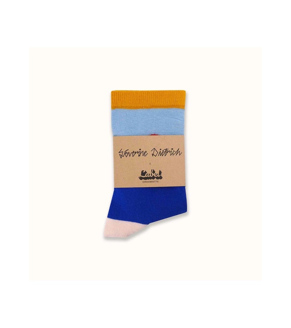 Socks - Séverine Dietrich - Sunset Label Chaussette funny crazy cute cool best pop socks for women men