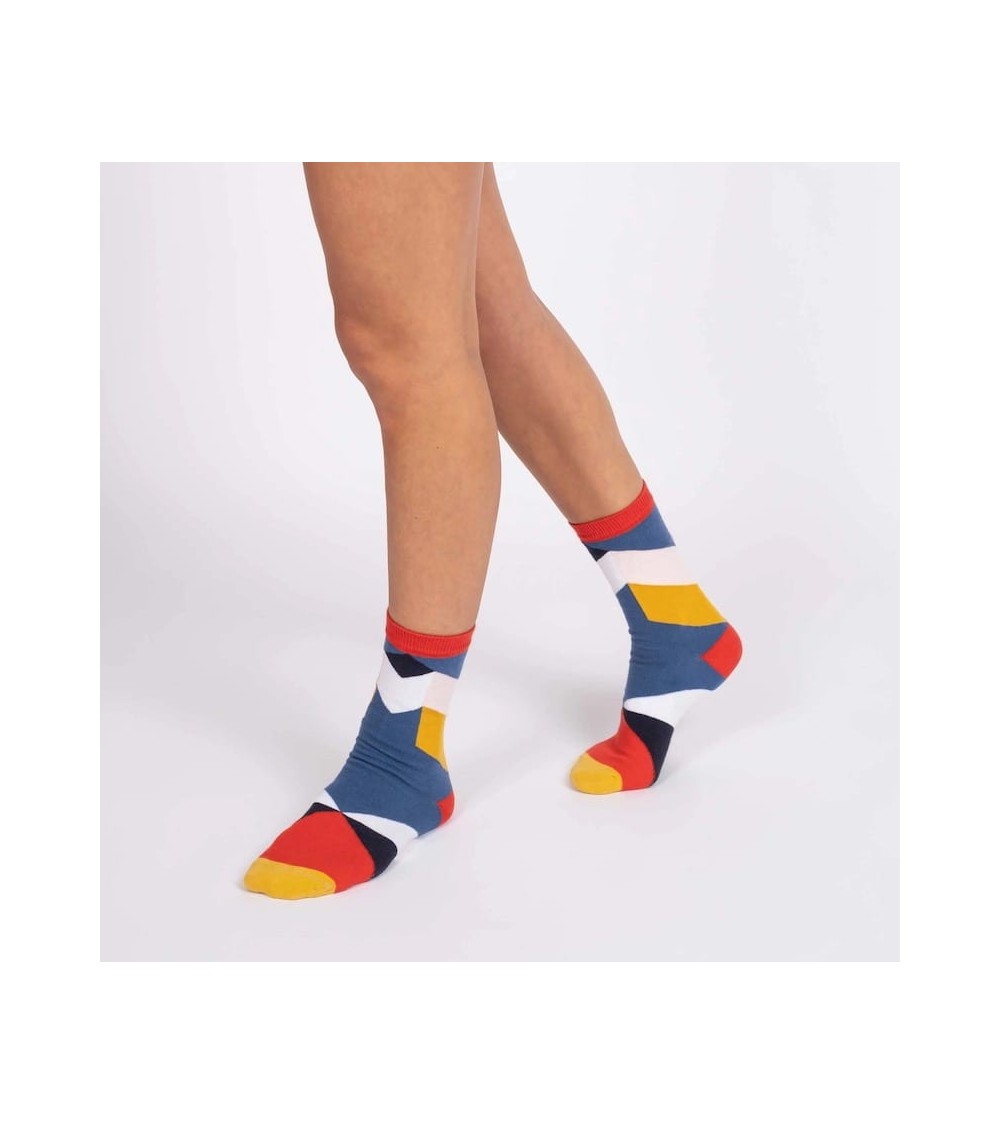 Socken - Séverine Dietrich - L'Alpine Label Chaussette Socke lustige Damen Herren farbige coole socken mit motiv kaufen