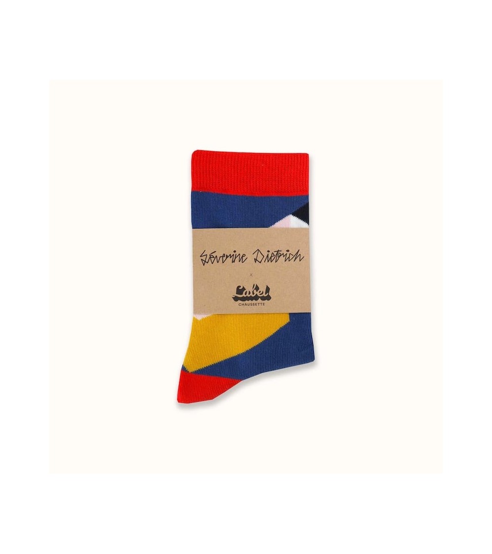 Socken - Séverine Dietrich - L'Alpine Label Chaussette socke kuschelsocken für damen lustig herren farbige coole socken