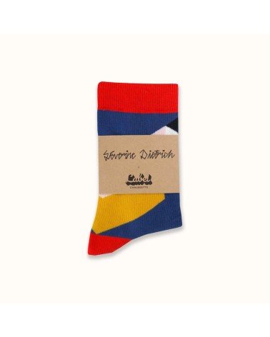 Socken - Séverine Dietrich - L'Alpine Label Chaussette socke kuschelsocken für damen lustig herren farbige coole socken