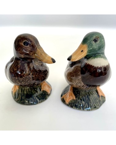 Mallard - Salt and pepper shaker Quail Ceramics pots set shaker cute unique cool