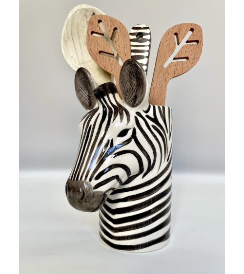 Zebra - Küchen Utensilienhalter Quail Ceramics Schweiz kaufen