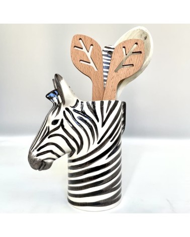 Zebra - Küchen Utensilienhalter Quail Ceramics Schweiz kaufen