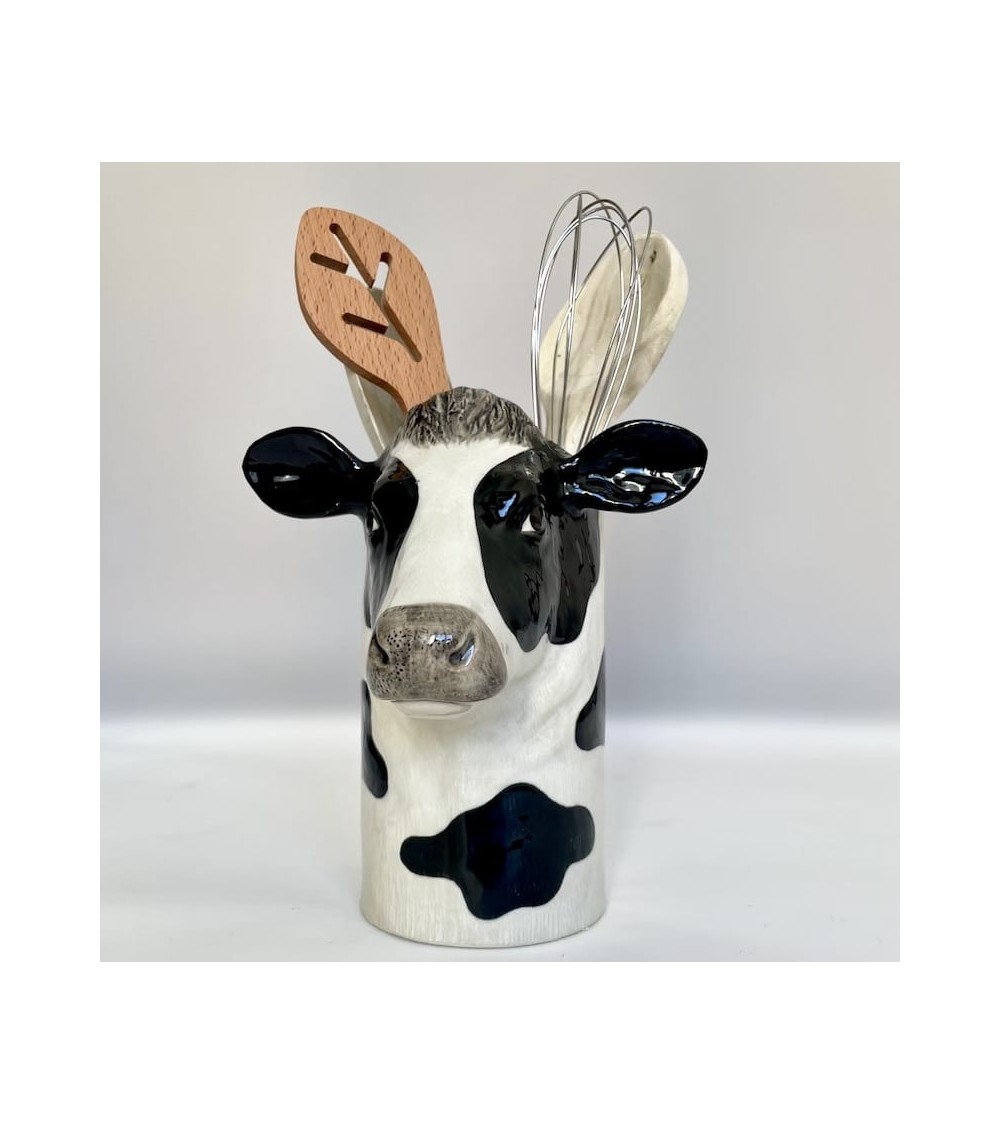 Holstein Kuh - Küchen Utensilienhalter Quail Ceramics Schweiz kaufen