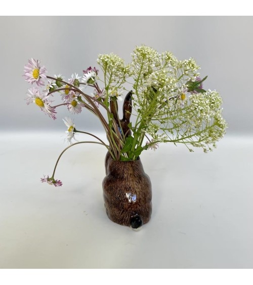 Hase - Mini Blume Vase Quail Ceramics vasen deko blumenvase blume vase design dekoration spezielle schöne kitatori schweiz ka...