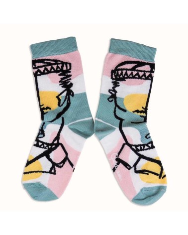 Socks - Quid.am Label Chaussette funny crazy cute cool best pop socks for women men