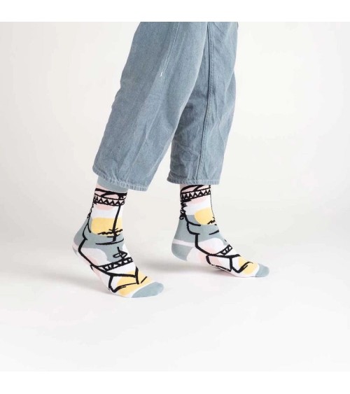 Chaussettes - Quid.am Label Chaussette jolies chausset pour homme femme fantaisie drole originales