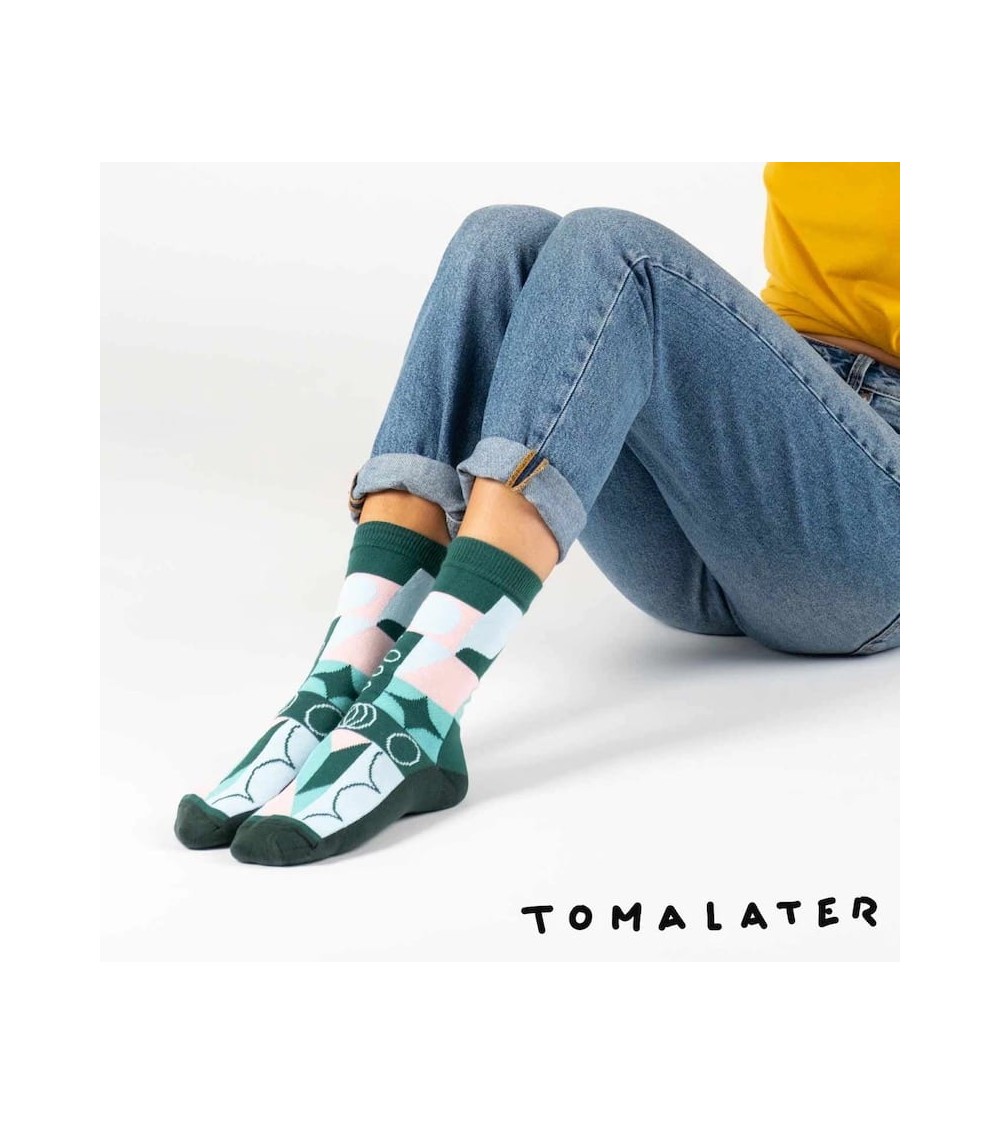 Calzini - Tomalater - Fresco Label Chaussette calze da uomo per donna divertenti simpatici particolari