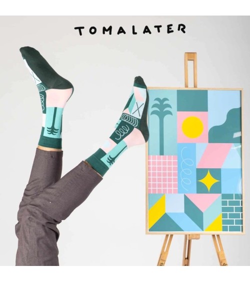 Chaussettes - Tomalater - Fresco Label Chaussette jolies chausset pour homme femme fantaisie drole originales