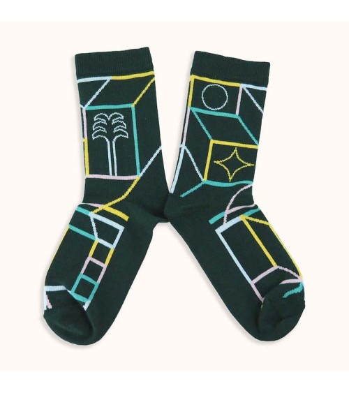 Socks - Tomalater - Néons Label Chaussette funny crazy cute cool best pop socks for women men