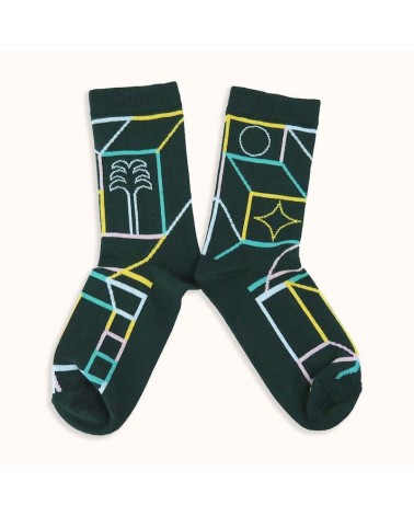 Socks - Tomalater - Néons Label Chaussette funny crazy cute cool best pop socks for women men
