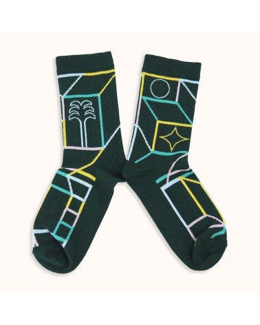 Socken - Tomalater - Néons Label Chaussette lustige socken adventskalender Damen Herren farbige coole socken mit motiv kaufen