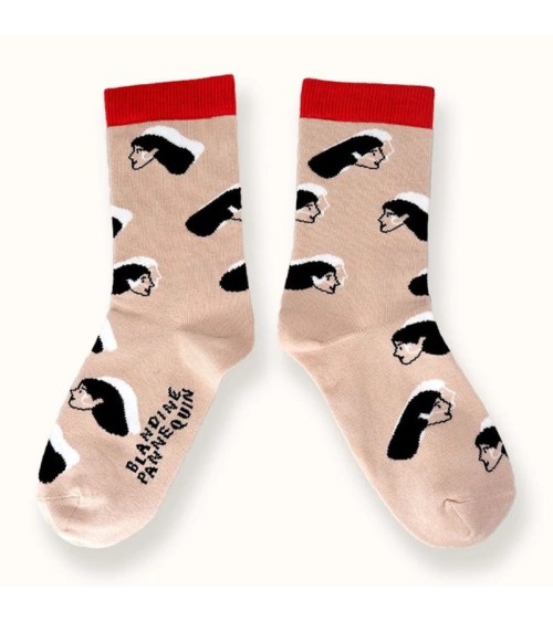 Calzini - Blandine Pannequin - Women Label Chaussette calze da uomo per donna divertenti simpatici particolari