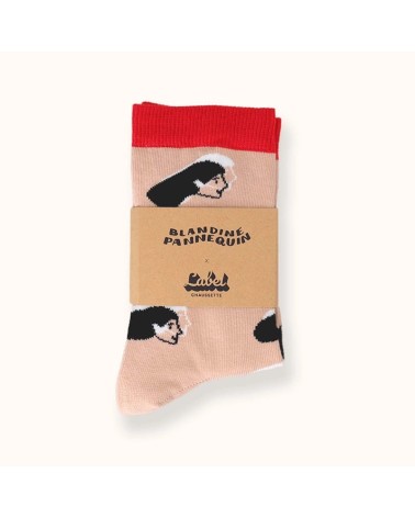 Calzini - Blandine Pannequin - Women Label Chaussette calze da uomo per donna divertenti simpatici particolari