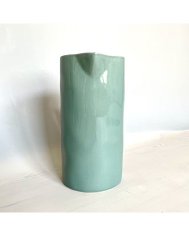 Ceramic Jug - Sage Quail's Egg carafe jug glass design