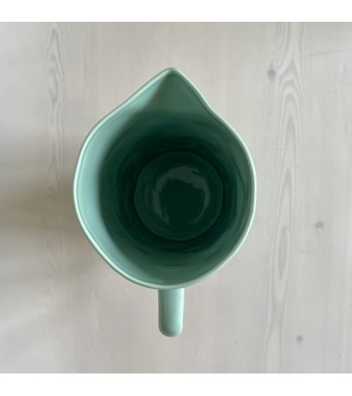 Pichet en céramique - Menthe Quail's Egg carafe d eau pichet en verre