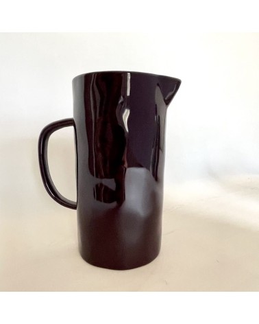 Ceramic Jug - Aubergine Quail's Egg carafe jug glass design