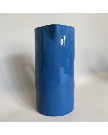 Brocca di ceramica - Blu medio Quail's Egg caraffa brocca acqua vetro design ceramica