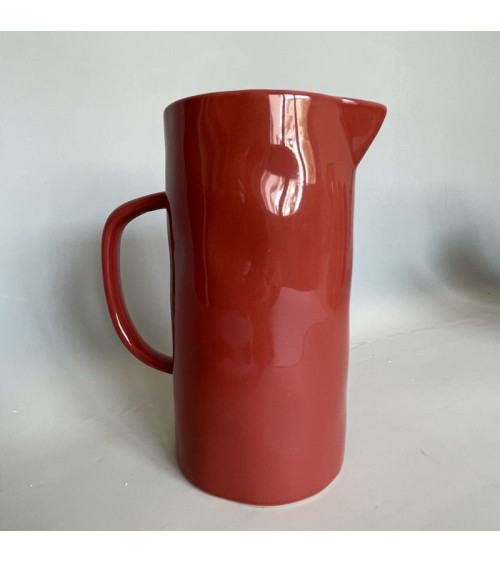 Large Ceramic Jug - Terracotta Quail's Egg Water Carafes & Wine Decanters design switzerland original
