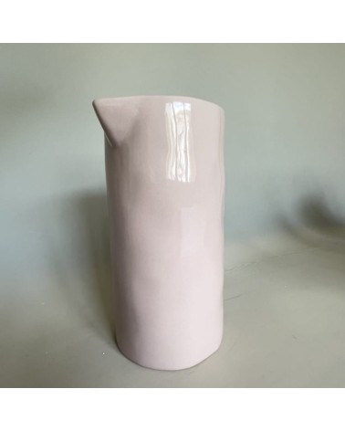 Krug aus Keramik - Blassrosa Quail's Egg wasserkaraffe glas krüg glaskaraffen design