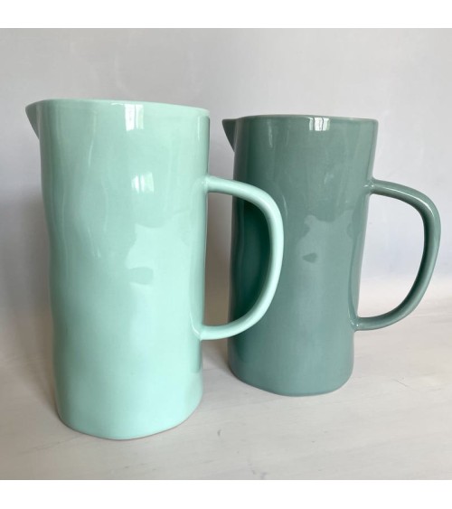 Krug aus Keramik - Minze Quail's Egg wasserkaraffe glas krüg glaskaraffen design