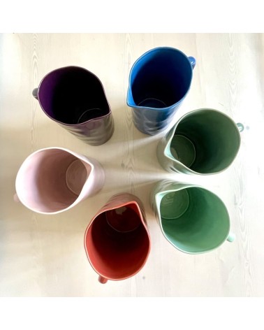 Krug aus Keramik - Minze Quail's Egg wasserkaraffe glas krüg glaskaraffen design