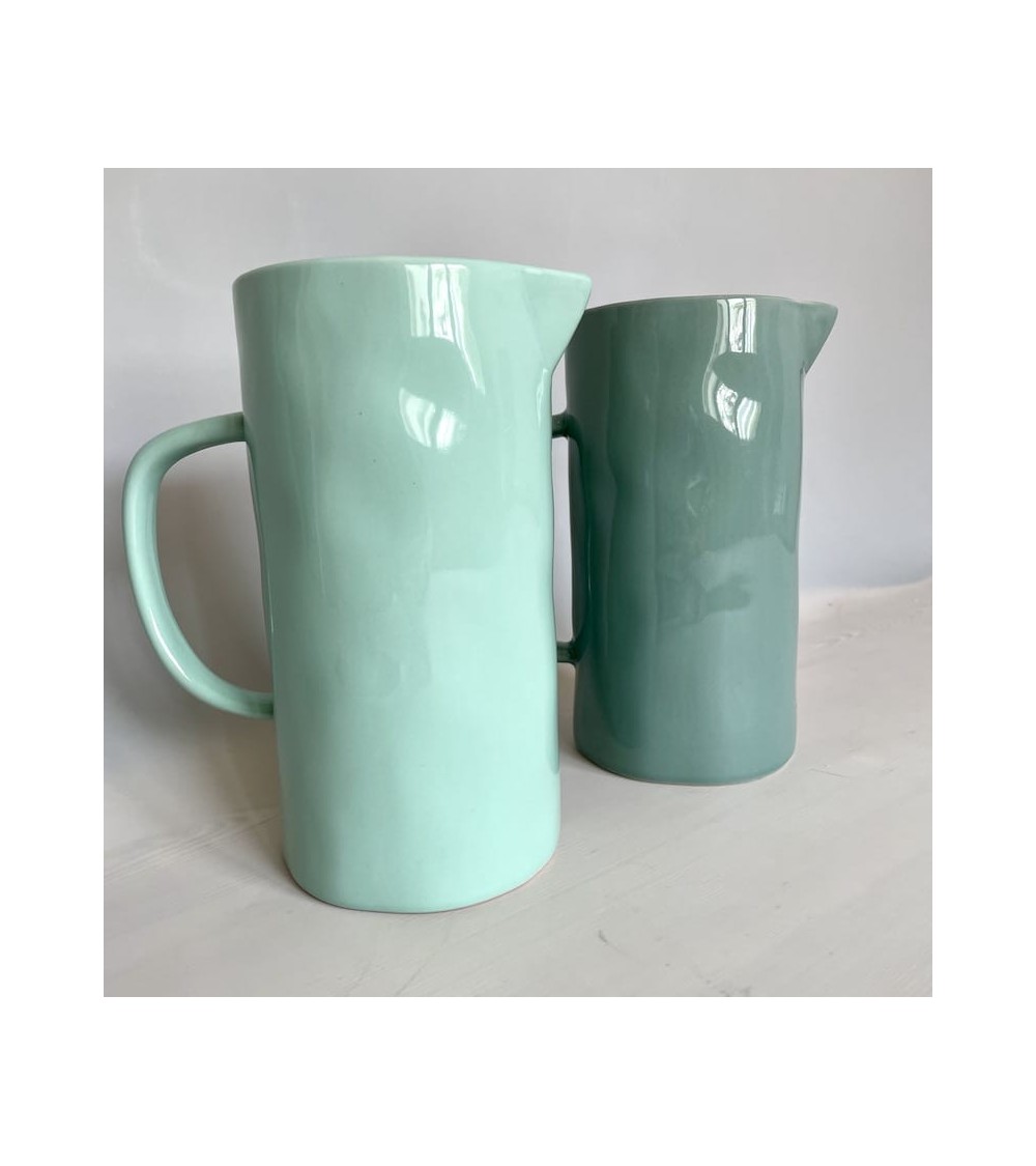 Krug aus Keramik - Salbei Quail's Egg wasserkaraffe glas krüg glaskaraffen design