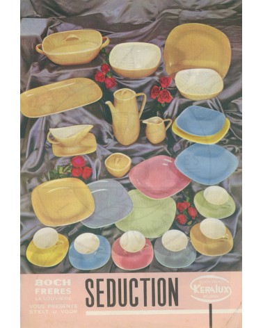 Teapot Boch "Séduction 1959" Vintage Vintage by Kitatori Kitatori.ch - Art and Design Concept Store design switzerland original
