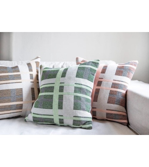 TRADITION - Housse de coussin 50x50 cm Brita Sweden coussins décoratifs pour canapé salon deco original suisse