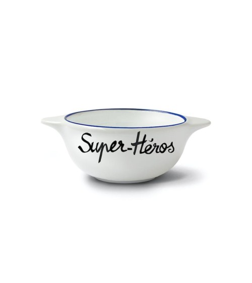 Bretonische Schale - Superhelden Pied de poule Müslischale Suppenschale Salatschale Apero Salat kaufen