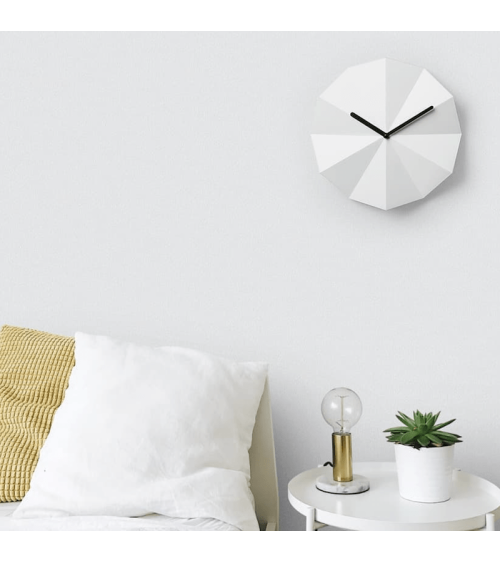 Delta Clock Weiß - Design Wanduhr Lawa Design wanduhren küchenuhr wand uhren tischuhr spezielle design schöne kaufen