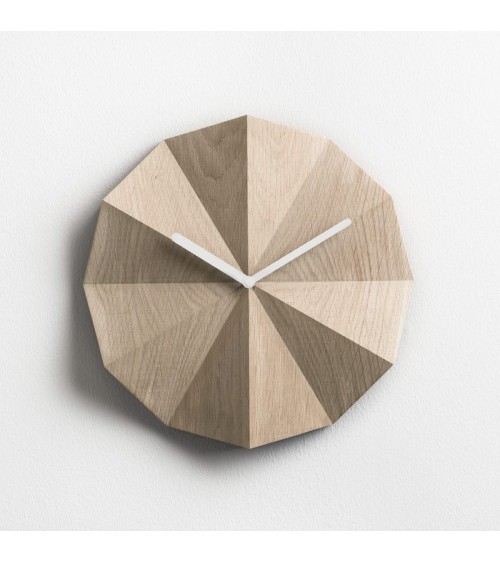 Delta Clock Quercia - Orologio da parete Lawa Design da muro orologi moderno tavolo particolari bellissimi design