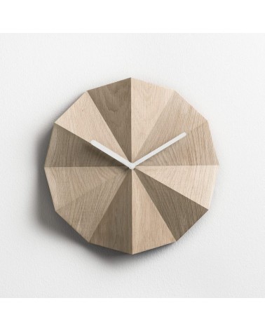 Delta Clock Quercia - Orologio da parete Lawa Design da muro orologi moderno tavolo particolari bellissimi design