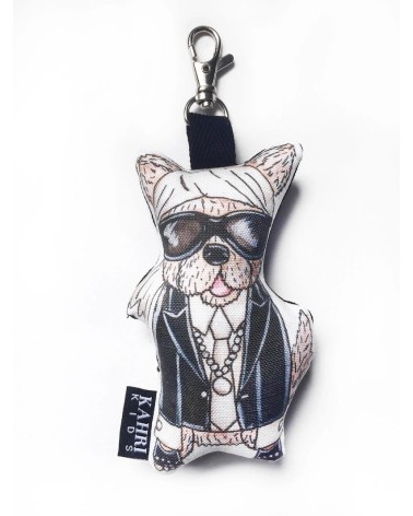 Charm für Tasche - Mini Karl Lagerwoof KAHRI trendig schweiz kaufen kitatori