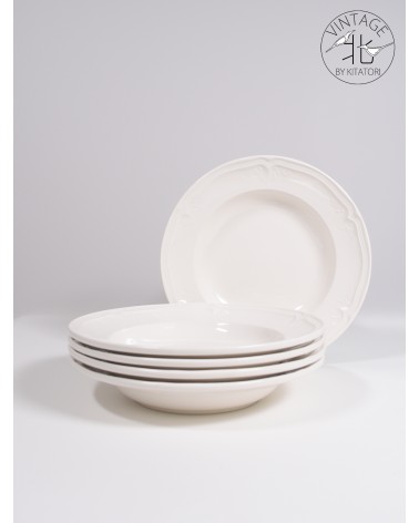 5 Soup Plates "Cortina 2700" Villeroy & Boch Vintage Vintage by Kitatori Kitatori.ch - Art and Design Concept Store design sw...