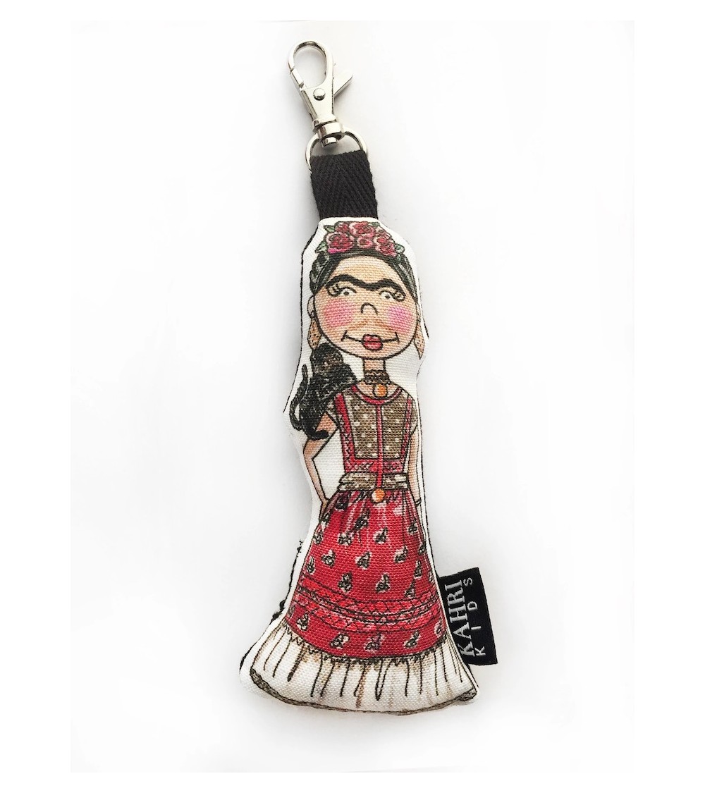 Breloque pour sac - Mini Frida Kahlo KAHRI Sacs & Pochettes design suisse original