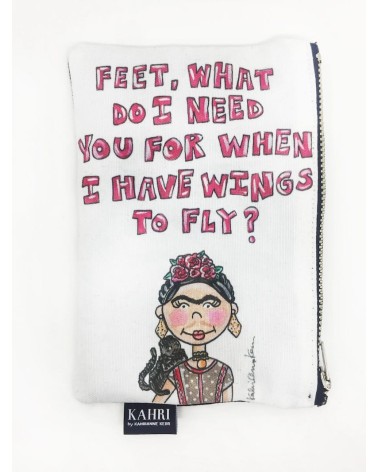 Coin Purse - Frida Quote KAHRI trends original kitatori