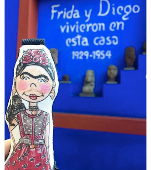 Borsa fascino - Mini Frida Kahlo KAHRI originale kitatori