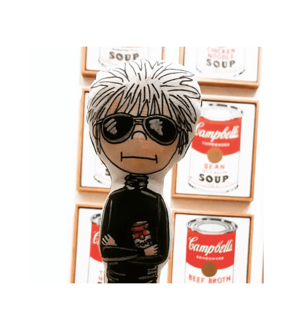 Charm für Tasche - Mini Andy Warhol KAHRI trendig schweiz kaufen kitatori