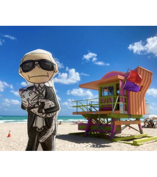Borsa fascino - Mini Karl Lagerfeld KAHRI originale kitatori