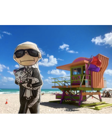 Borsa fascino - Mini Karl Lagerfeld KAHRI originale kitatori