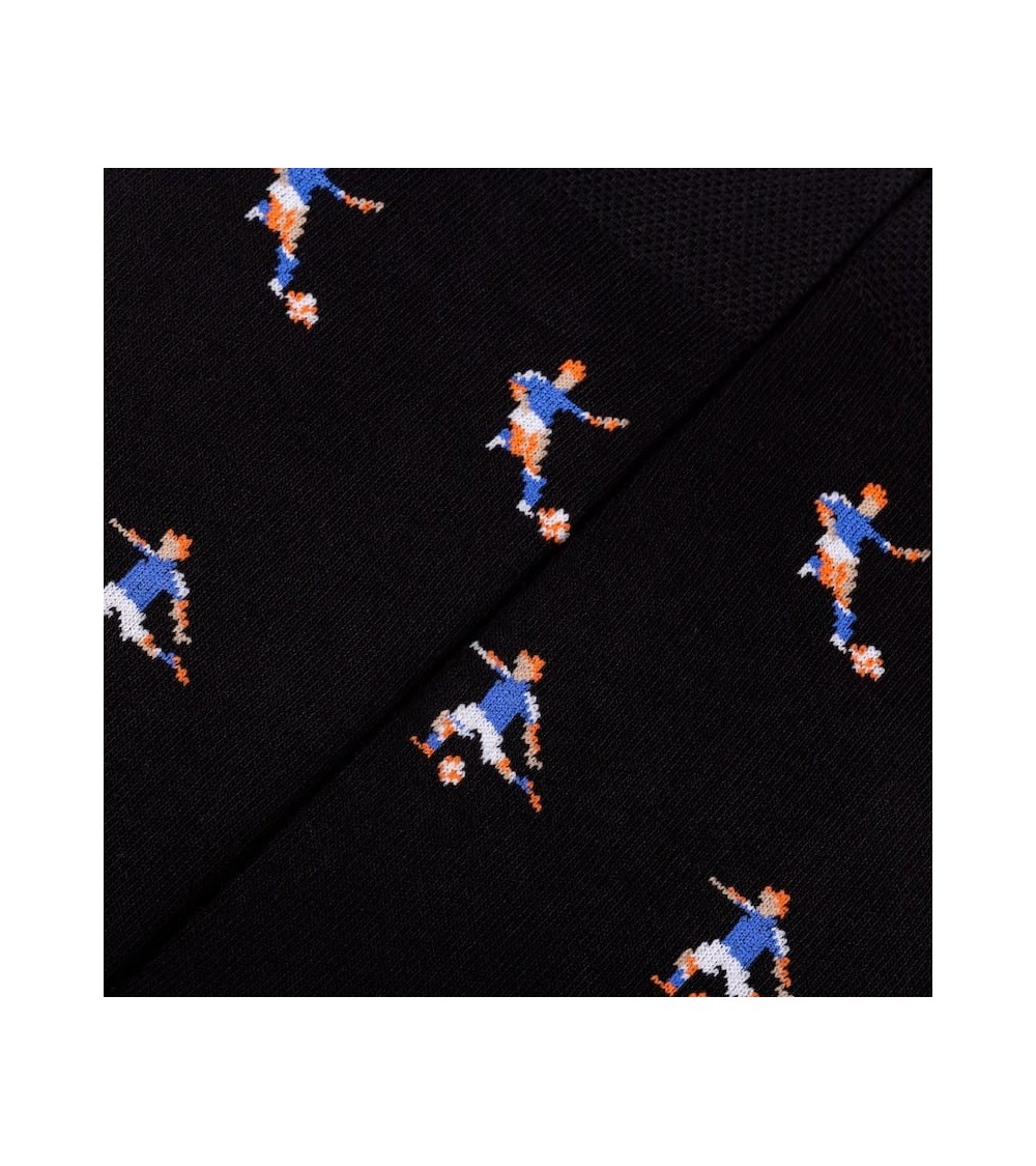 Fußball - Schwarze Socken aus bio Baumwolle The Captain Socks socke kuschelsocken für damen lustig herren farbige coole socken