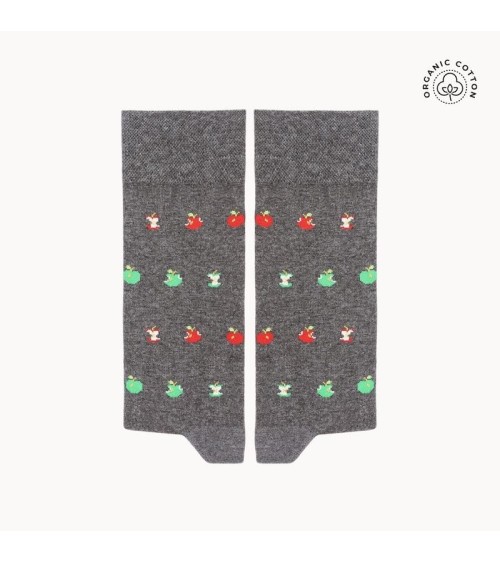 Pomme - Chaussettes à motifs en coton bio The Captain Socks jolies chausset pour homme femme fantaisie drole originales